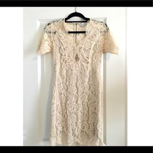 Ivory Lace Dress